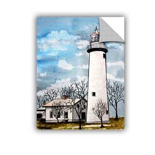 ArtAppealz Derek Mccrea 'Pointe Aux Barques' Removable Wall Art