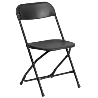 Ontario Black Durable Folding Chairs