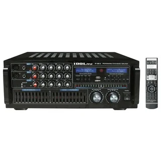 IDOLpro IP-388 II 1400-watt 10-band LED Equalizer and Professional Karaoke Console Mixing Amplifier