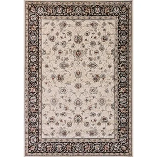 Cappella Traditional Floral Ivory Area Rug (7'10 x 10'10)