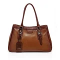Vicenzo Leather Anna Italian Leather Satchel Handbag