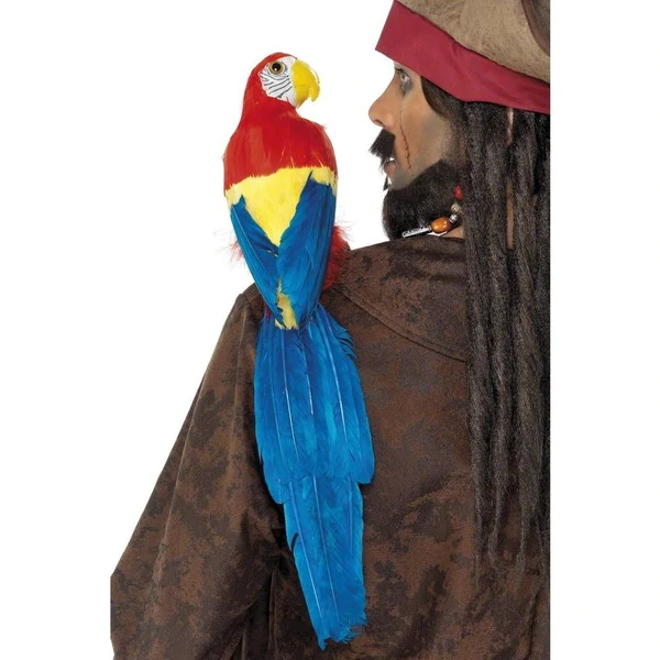 Pirate Parrot 20-inch Shoulder Prop with Elastic Strap