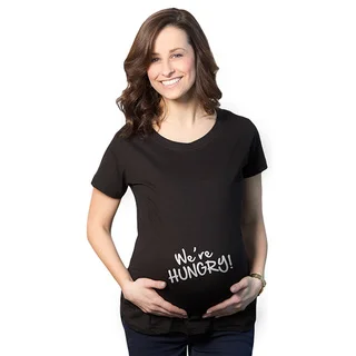 Women's Maternity We're Hungry Cotton T-shirt