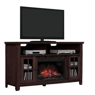 New Dakota 26-inch Indoor Premium Oak Electric Fireplace Media Mantel
