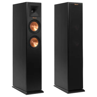 Klipsch RP-250F Tower Speakers-SDS12-7.2-Denon AVR-X4100W