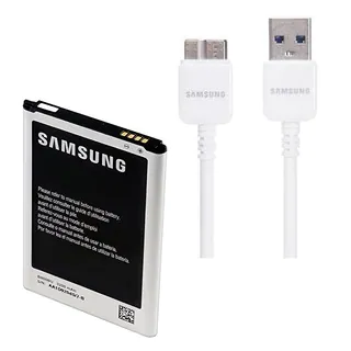 3200mAh Replacement Battery and 5-foot USB 3.0 Charge Cable for Samsung Galaxy Note 3