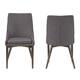 Sasha Mid-century Barrel Back Dining Chairs (Set of 2) by iNSPIRE Q Modern - Thumbnail 4