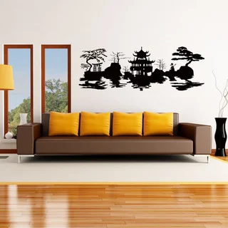 Asian Harmony Vinyl Wall Art