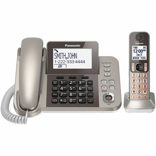 Panasonic KX-TGF350N Corded Phone and Answering Machine with 1 Cordless Handset