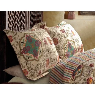 Greenland Home Fashions Esprit King Sized Pillow Shams (Set of Two)