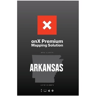 onXmaps HUNT Arkansas Public/ Private Land Ownership Topo Maps Micro SD Card for Garmin GPS