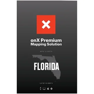 onXmaps HUNT Florida Public/ Private Land Ownership Topo Maps Micro SD Card for Garmin GPS