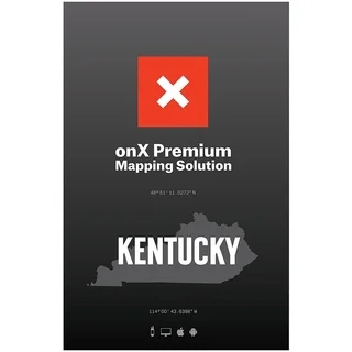 onXmaps HUNT Kentucky Public/ Private Land Ownership Topo Maps Micro SD Card for Garmin GPS