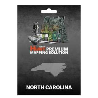 onXmaps HUNT North Carolina Public/ Private Land Ownership Topo Maps Micro SD Card for Garmin GPS