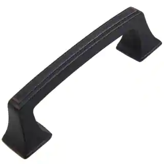 GlideRite 3-inch CC Oil Rubbed Bronze Cabinet Hardware Deco Pull (Pack of 10 or 25)