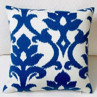 Artisan Pillows Indoor/ Outdoor 18-inch Basalto Navy Blue Modern Geometric Coastal Decor Throw Pillow Cover (Set of 2)