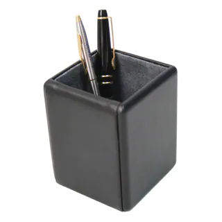 Royce Leather Pen Pencil Desk Accessory in Genuine Leather