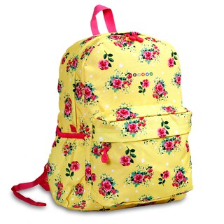 J World English Rose OZ Expandable 17-inch Backpack
