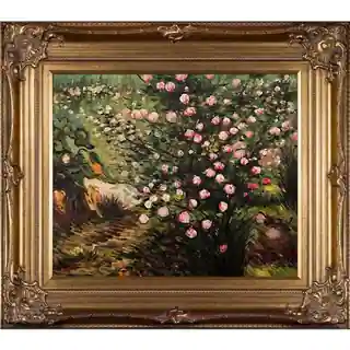 Vincent Van Gogh 'Rosebush in Blossom'