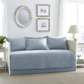 Laura Ashley Felicity Breeze Blue 5-Piece Daybed Set