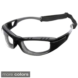 Hot Optix Wrap Around Motorcycle Glasses with Removable Foam Insert