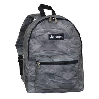 Everest 15-inch Basic Grey Rock Backpack with Padded Shoulder Straps