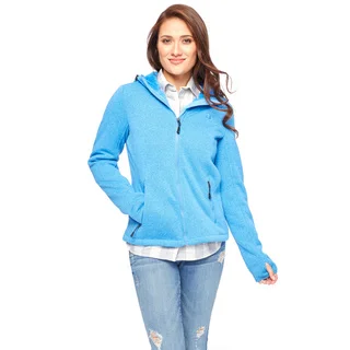 Champion Women's Hooded Knit Sherpa Jacket With Hood