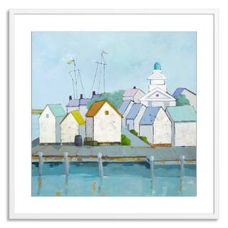 Gallery Direct Phyllis Adams 'At the Harbor' Paper Framed