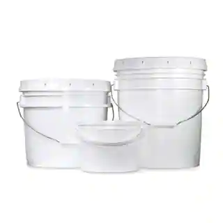 Heavy-Duty BPA-Free Plastic Buckets with Lids