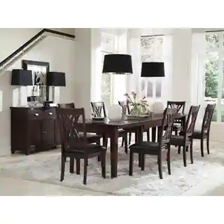 Asha Solid Wood 10-Piece Dining Collection