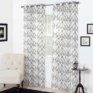 Windsor Home Malga Embroidered Curtain
