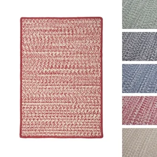 Casual Tweed Wool-blend Rug (6' x 9')