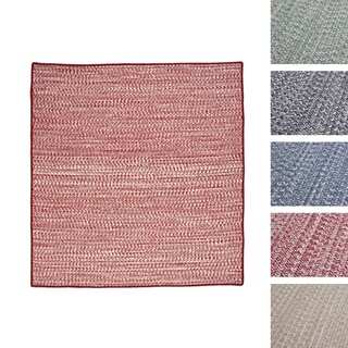 Casual Tweed Wool-blend Rug (7' x 7')