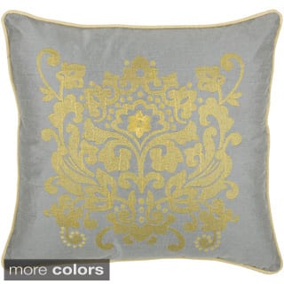 Rizzy Home 18-inch Central Motif Throw Pillow