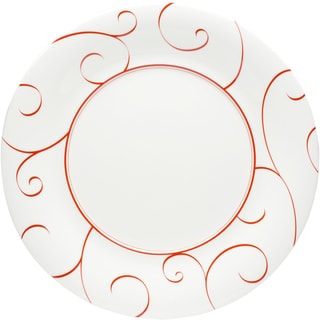 Panache Rouge 12-inch Round Platter (Set of 2)