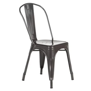 PoliVaz Metal Cafe Chair