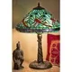 Tiffany Style Turquoise Blue Dragonfly Table Lamp - Thumbnail 0