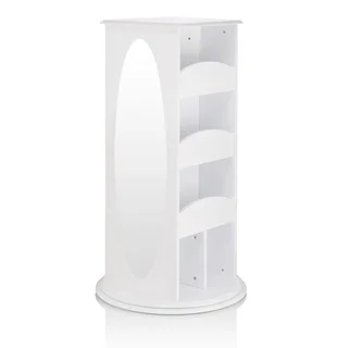 Guidecraft White Rotating Dress-up Storage Unit