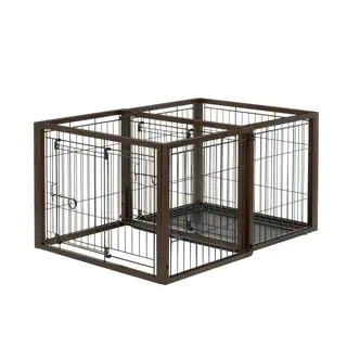 Richell Flip To Play Dog and Pet Crate