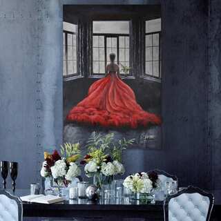 Ren Wil 'Red Dress' Unframed Canvas Art