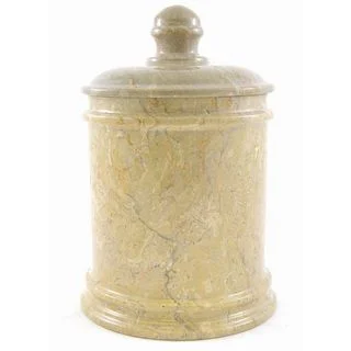 Sahara Beige Marble 9-inch Classic Kitchen Canister