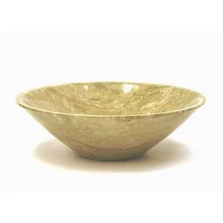 Sahara Beige 9.5-inch Modern Bowl