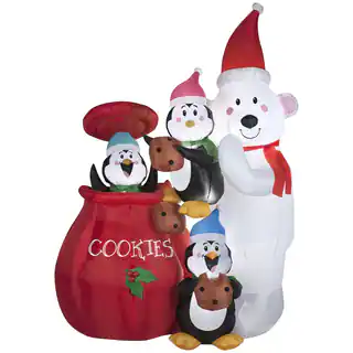 Animated Cookie Jar and Friends Indoor/ Outdoor Inflatable