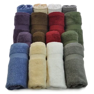 Luxury Hotel & Spa Towel 100-percent Genuine Turkish Cotton Washcloths (Set of 12)