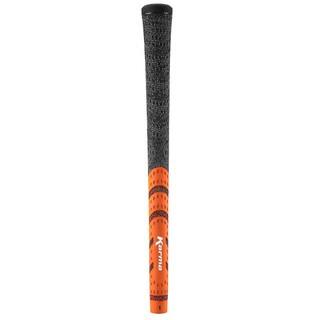 Karma Black/ Orange Half Cord Golf Grips
