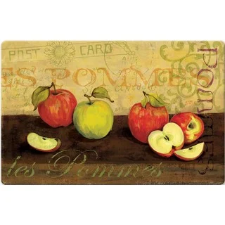 Indoor Les Pommes Apples Kitchen Mat (18x30)