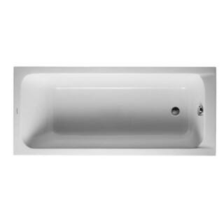 Duravit 63-inch White Alpin D-code Soaking Bathtub