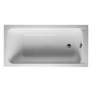 Duravit 59.13-inch White Alpin D-code Soaking Bathtub