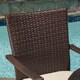 Georgina Outdoor 3-piece Wicker Bistro Set with Cushions by Christopher Knight Home