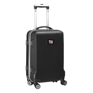 Denco Sports NFL New York Giants 20-inch Hardside Carry On Spinner Upright Suitcase